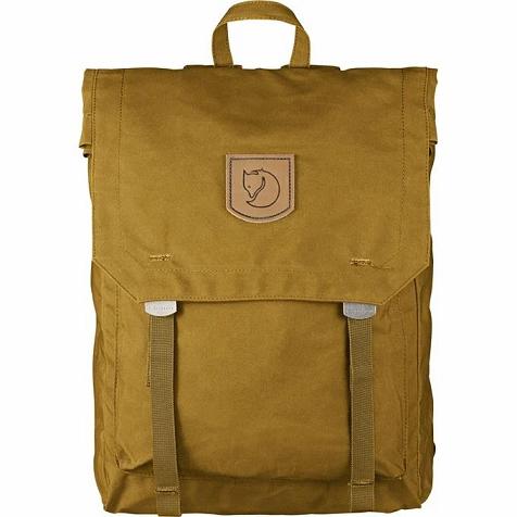 Fjallraven Men Foldsack No. 1 Backpack Yellow PH322858 Philippines